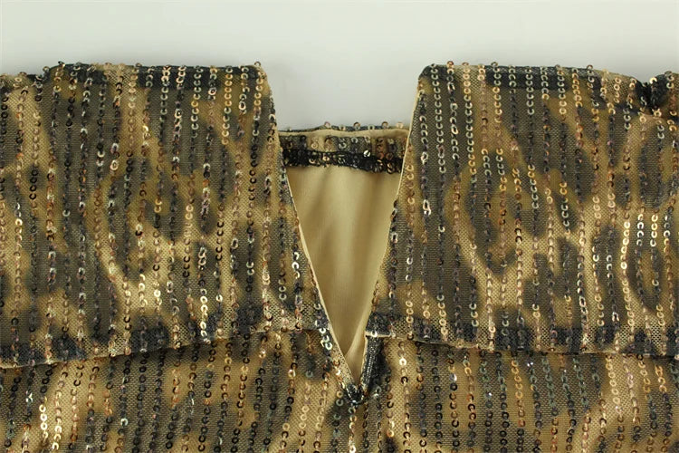 Bawdy Leopard Women's Party Dress